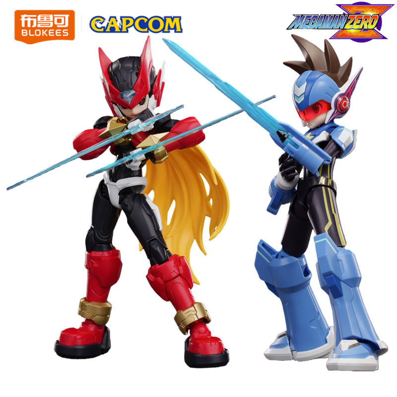Model Kit Ultraman Zero - BLOKEE ROCKMAN Modellbausatz 17cm/6,8 Zoll Shooting