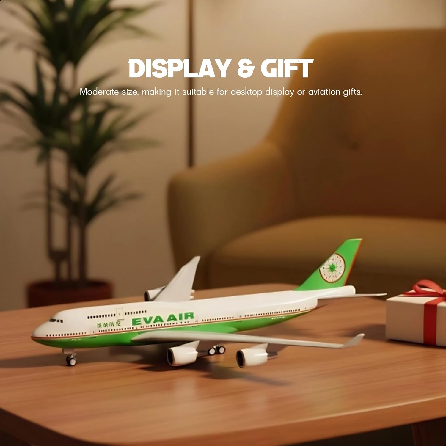 30cm EVA Air B747 Harz-Flugzeu – Model Kit Eva Bewertung und Preis