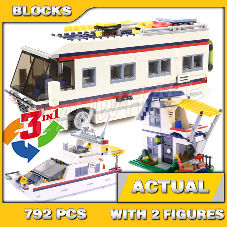 792 stücke 3in1 Kreative Urlau – Model Kit Yacht Bewertung und Preis